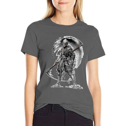 TAMBREET Black Myth Wukong T-Shirt oversized lady clothes customs t-shirt dress for Women plus size