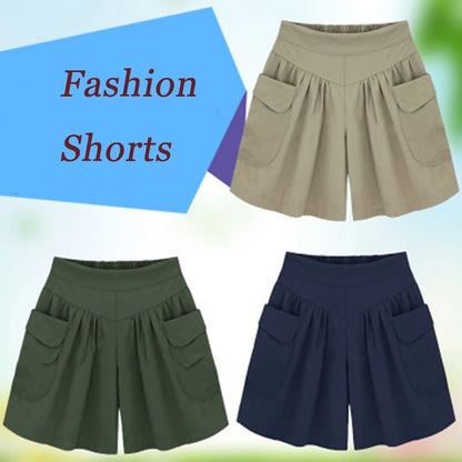 TAMBREET European American New Fashion Summer Womens Casual Shorts Comfortable Breathable Shorts