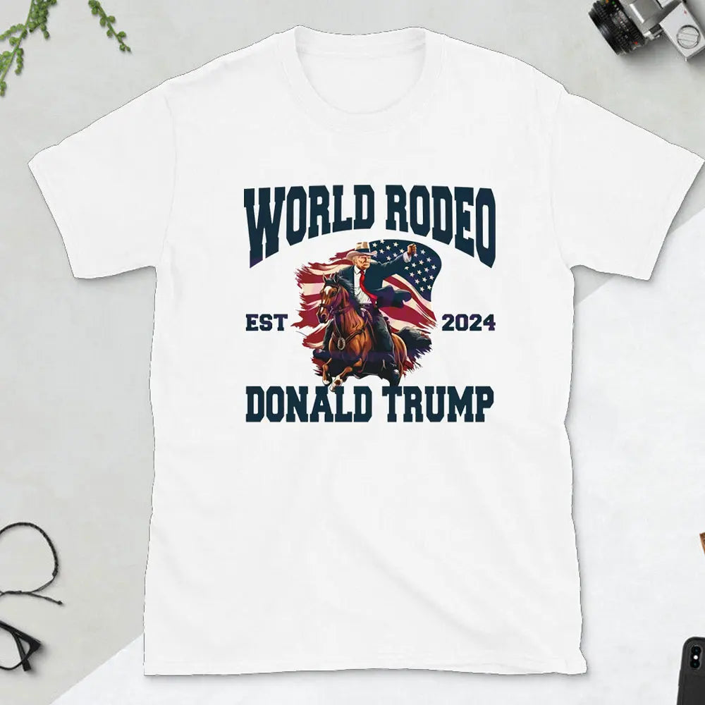 TAMBREET Funny Trump 2024 Shirt Republican Gift T-shirt Trump for President 2024 Tee Daddy's Home Trump Supporter Election Tops