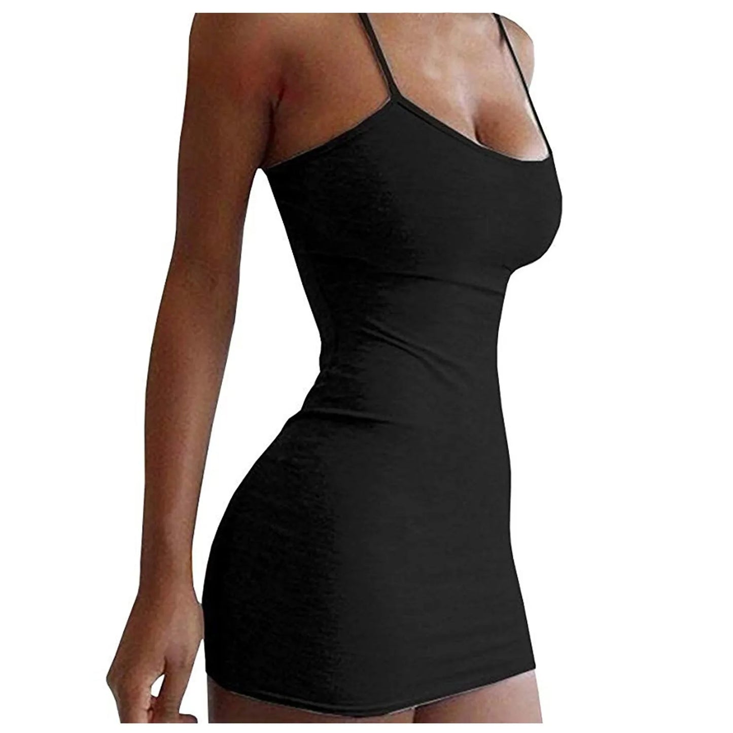 TAMBREET Hot Dress Sexy Ladies Tight Fitting Camisole Dress For Women Summer Camisole Mini Short Skirt Sexy Pajamas Women'S Clothing Girl