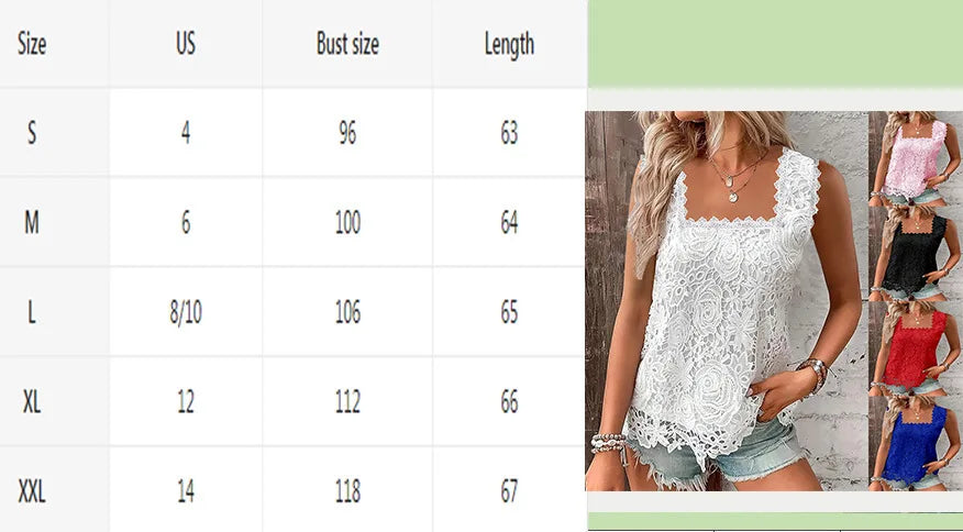 TAMBREET Summer Fashion Ladies Lace Jacquard Sleeveless Casual Women vintage T-Shirt S-XXL Floral Vest camisole Halter top