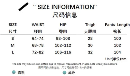 TAMBREET Women Y2K Harajuku Letter Print Street Goth Hot pants Spicy Girls Punk Straight leg pants Hip Hop Retro Splicing Sports Trousers