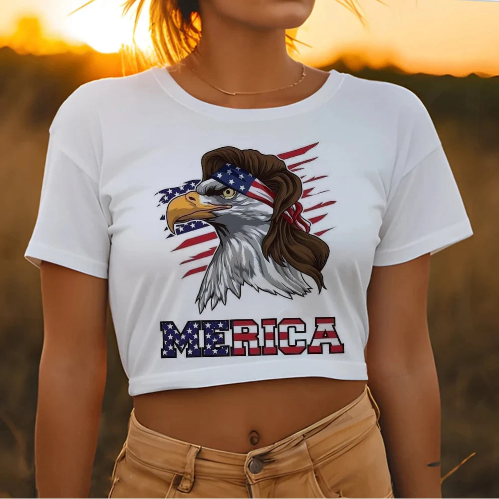 TAMBREET Usa Trump 2024 Merica tshirt women graphic tshirt girl comic manga funny clothes