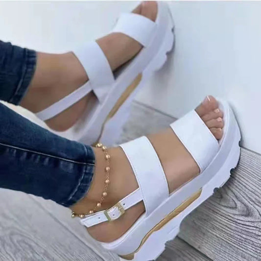 TAMBREET Women Sandals Lightweight Wedges Shoes For Women Summer Sandals Platform Shoes With Heels Sandalias Mujer Casual Summer Shoes