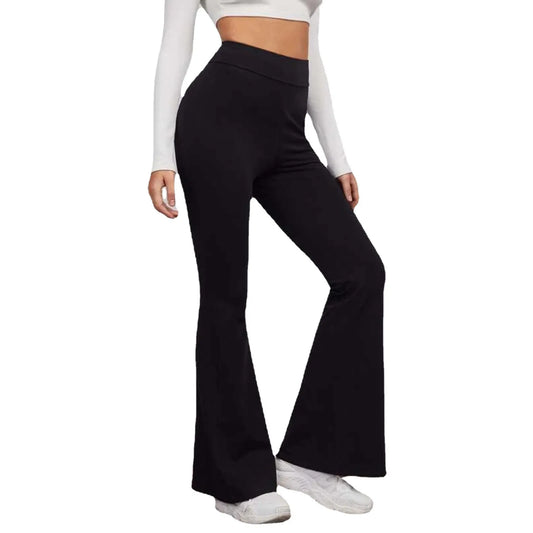 TAMBREET Women's Spring/Summer New High Waist Slimming Long Pants Casual Pants Yoga Pants Sports Running Micro La