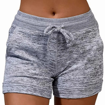 TAMBREET Womens Solid Elasticated Waist Shorts PLUS SIZE OVERSIZED Ladies Summer Yoga Gym Fitness Jogging Hot Pants Sweatpants Clothing